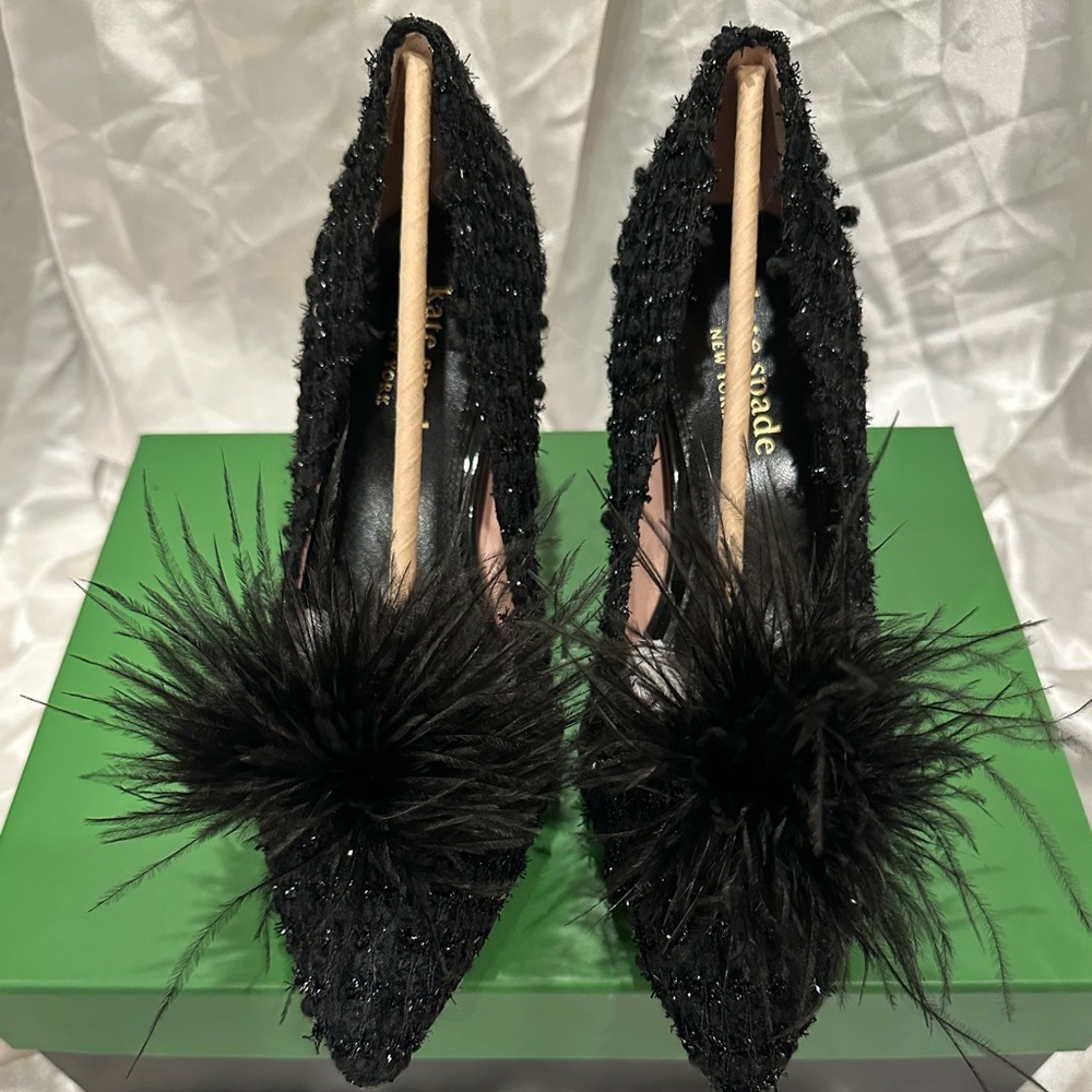 Kate Spade Marabou Heel